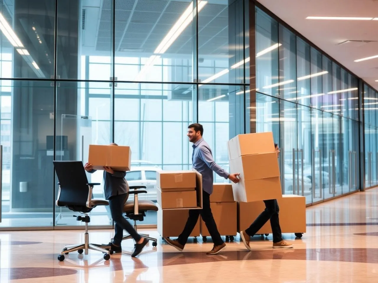 Office relocation